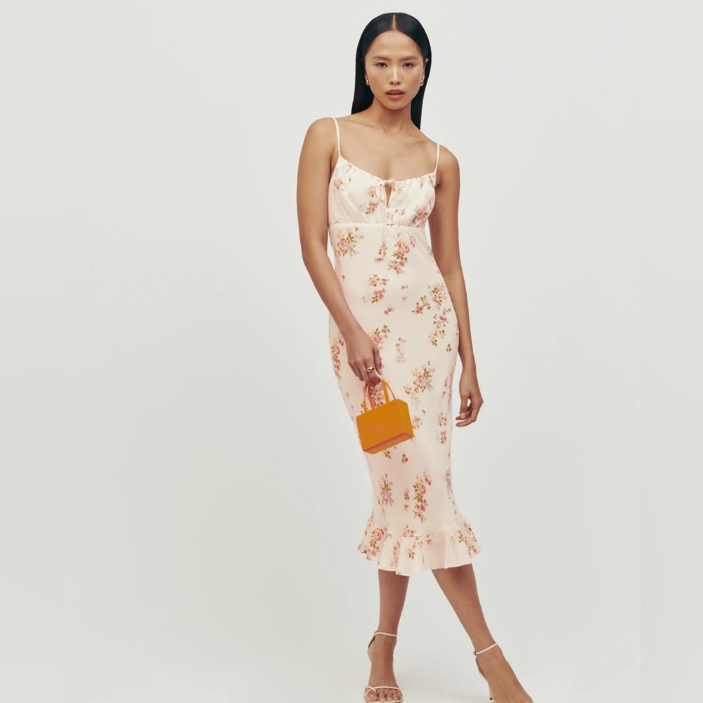 Reformation Maleah slip dress in size small